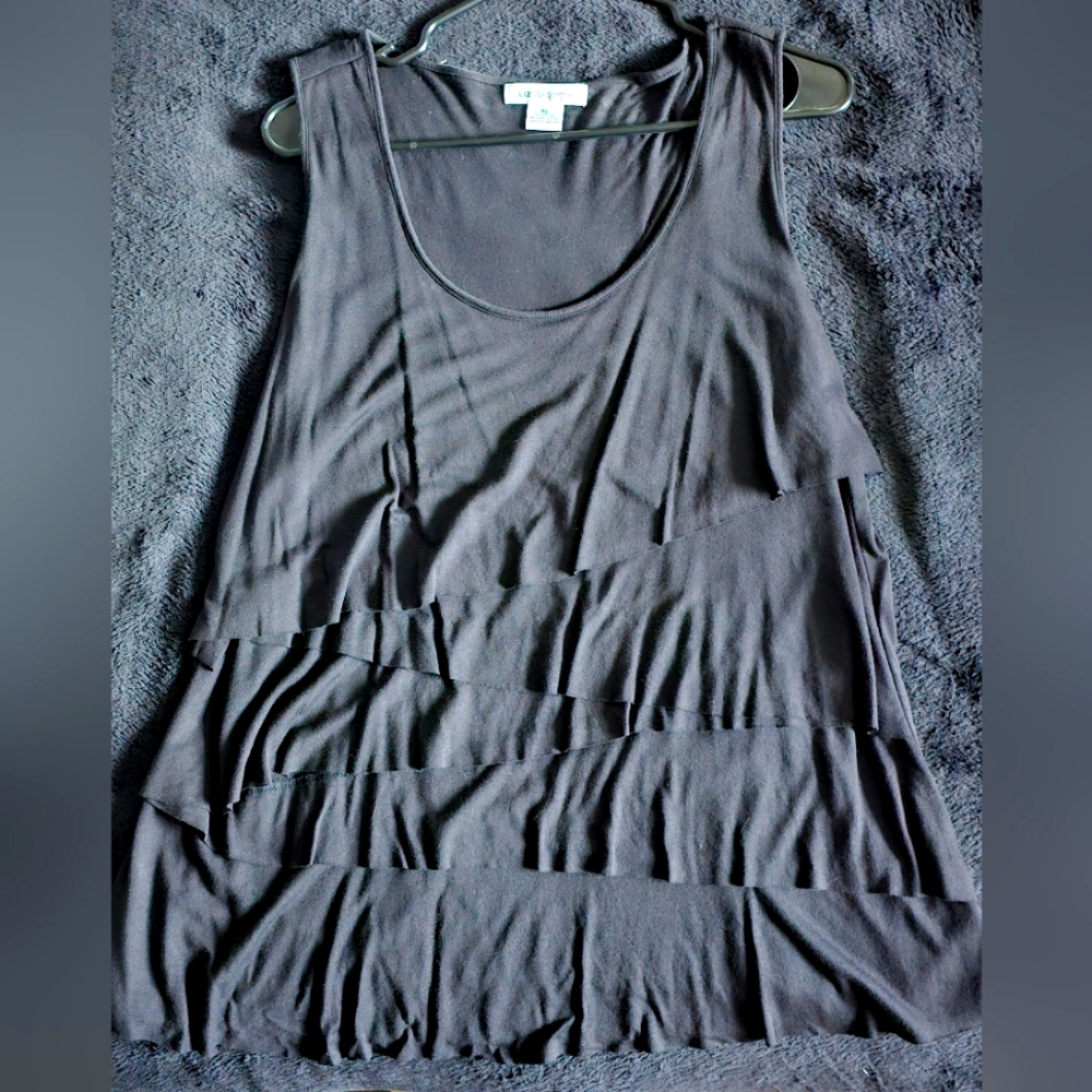 Liz Claiborne Asymmetrical Layered Tank